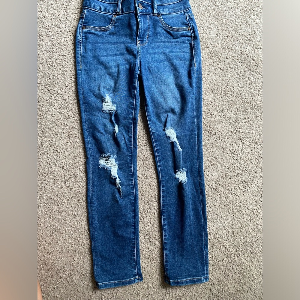 Juniors girls skinny jeans size 1